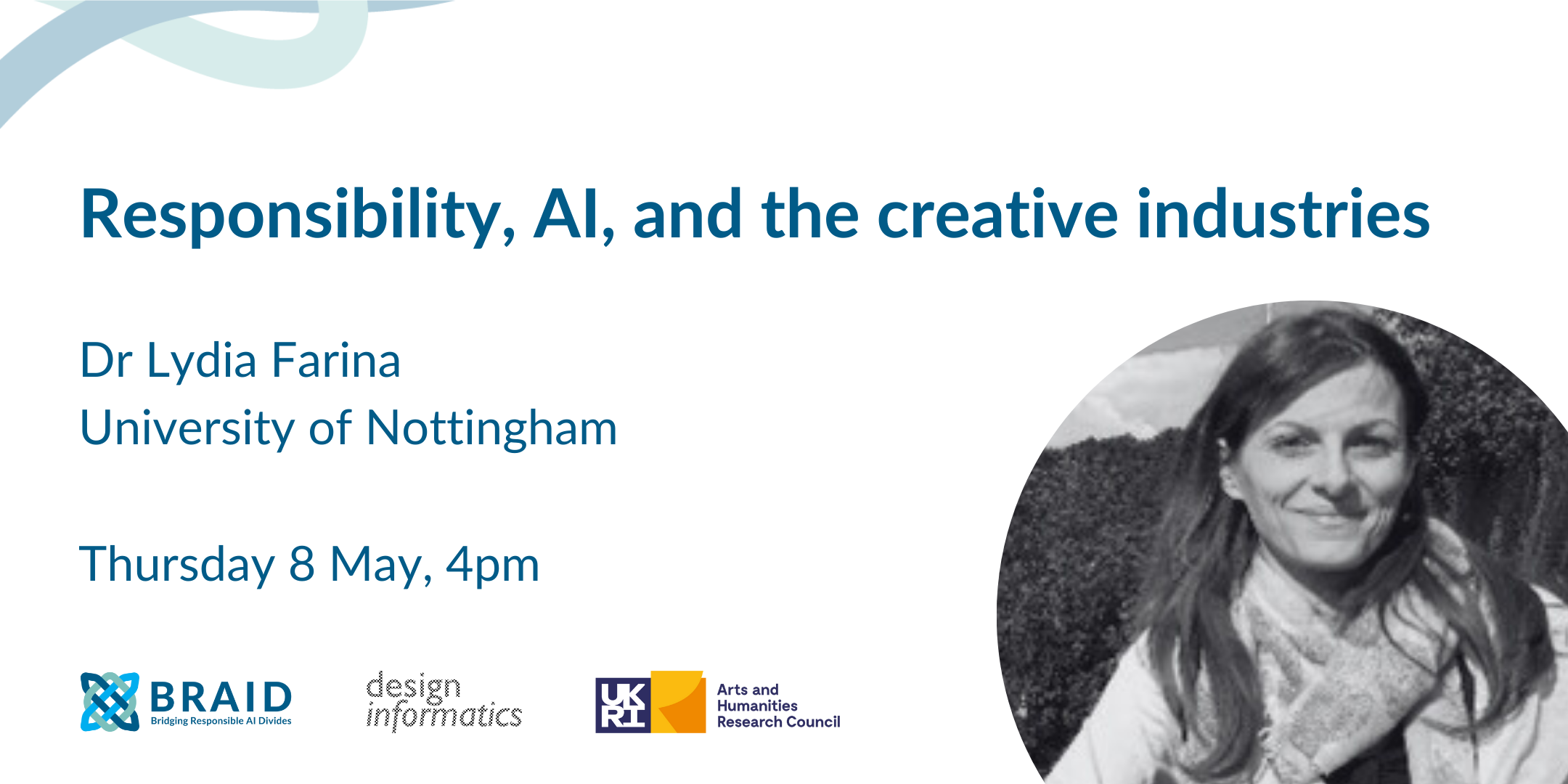 Responsibility, AI and the creative industries